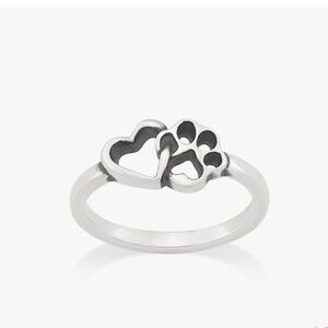 James Avery Silver- Furry Friends Ring